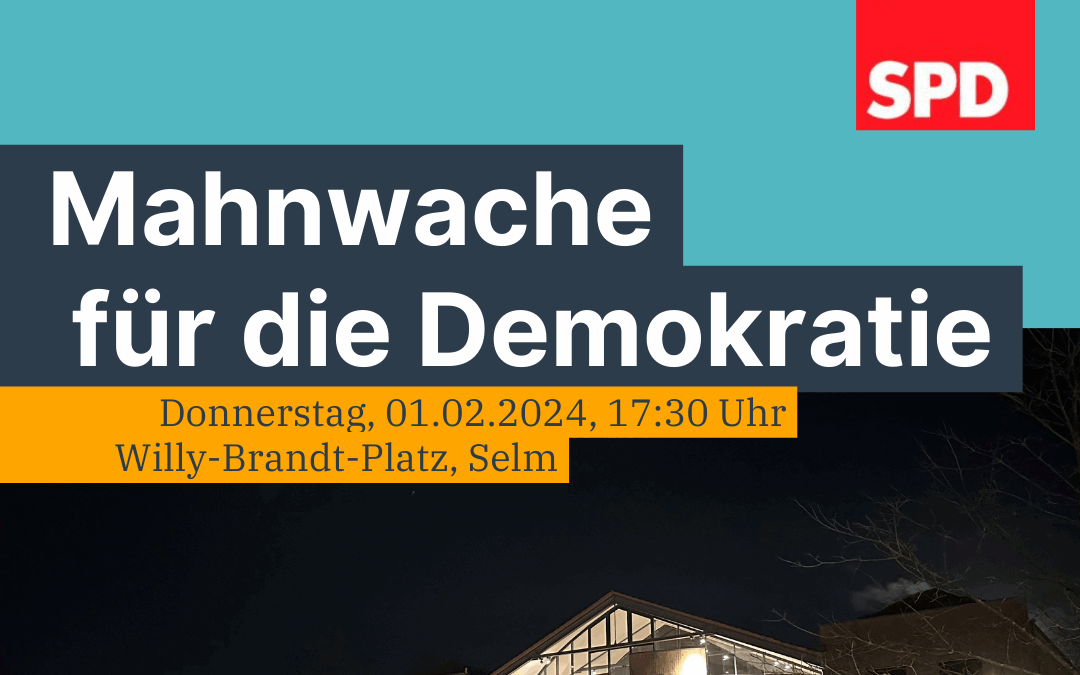 Mahnwache für die Demokratie