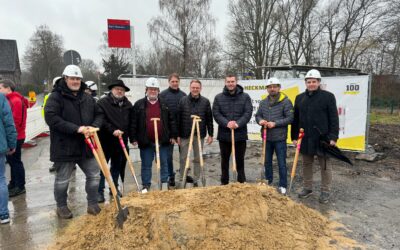 Umbau des Bahnhofs in Bork beginnt