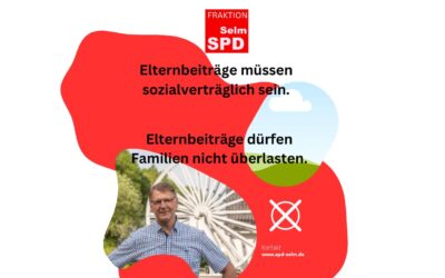 Stellungnahme der SPD-Fraktion zum Thema Elternbeiträge