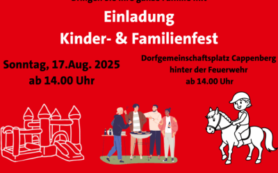 SPD lädt ein zum Kinder- und Familienfest in Cappenberg