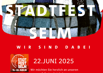 Wir sind dabei: Stadtfest Selm 2025