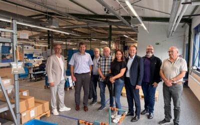 SPD-Delegation besucht Knocks Fluid-Technik GmbH in Selm-Bork: Austausch über Innovation, Nachhaltigkeit und den Standort Selm