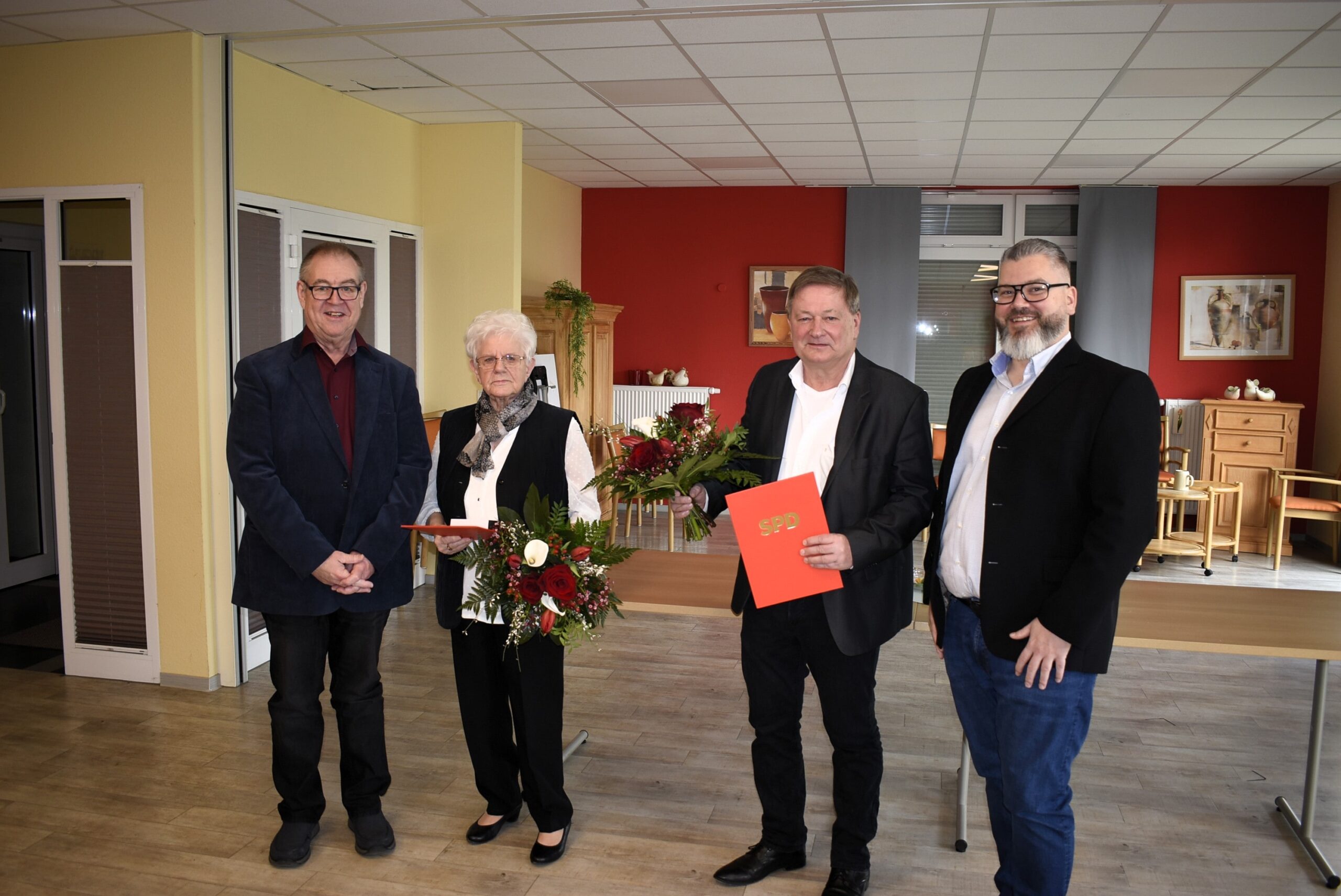 Landrat Mario Löhr bei der Jahreshauptversammlung SPD Selm