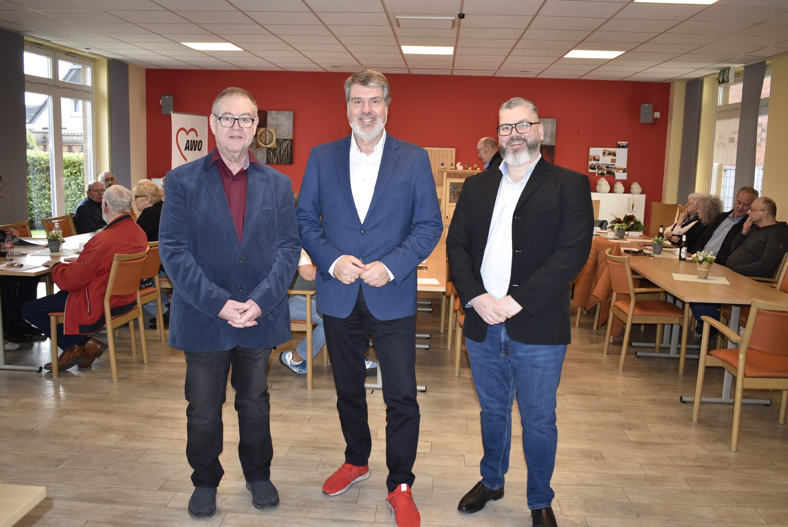 Gemeinsames Essen bei der Jahreshauptversammlung SPD Selm